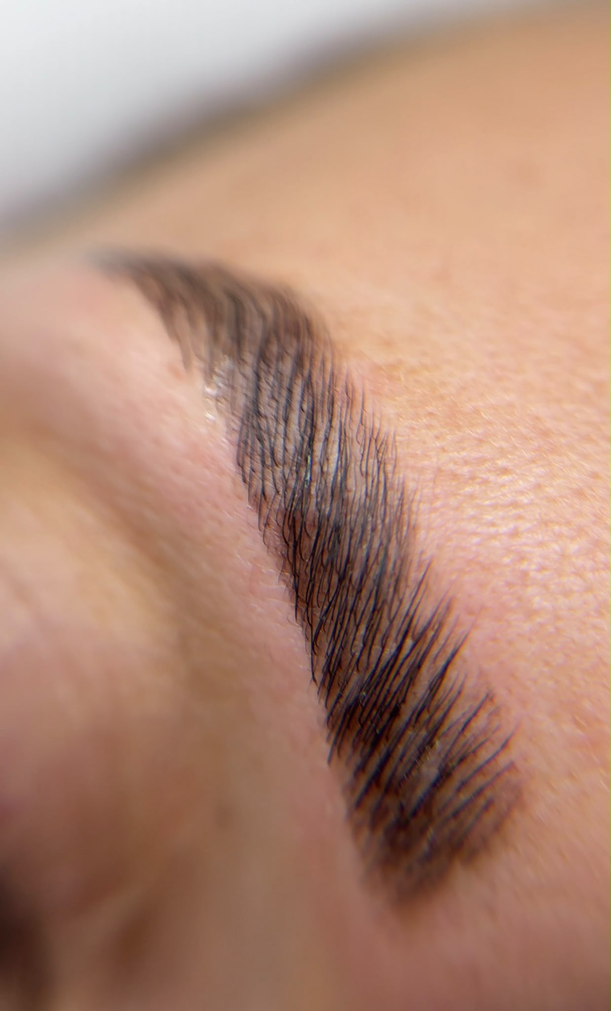 Detailansicht eines Browliftings